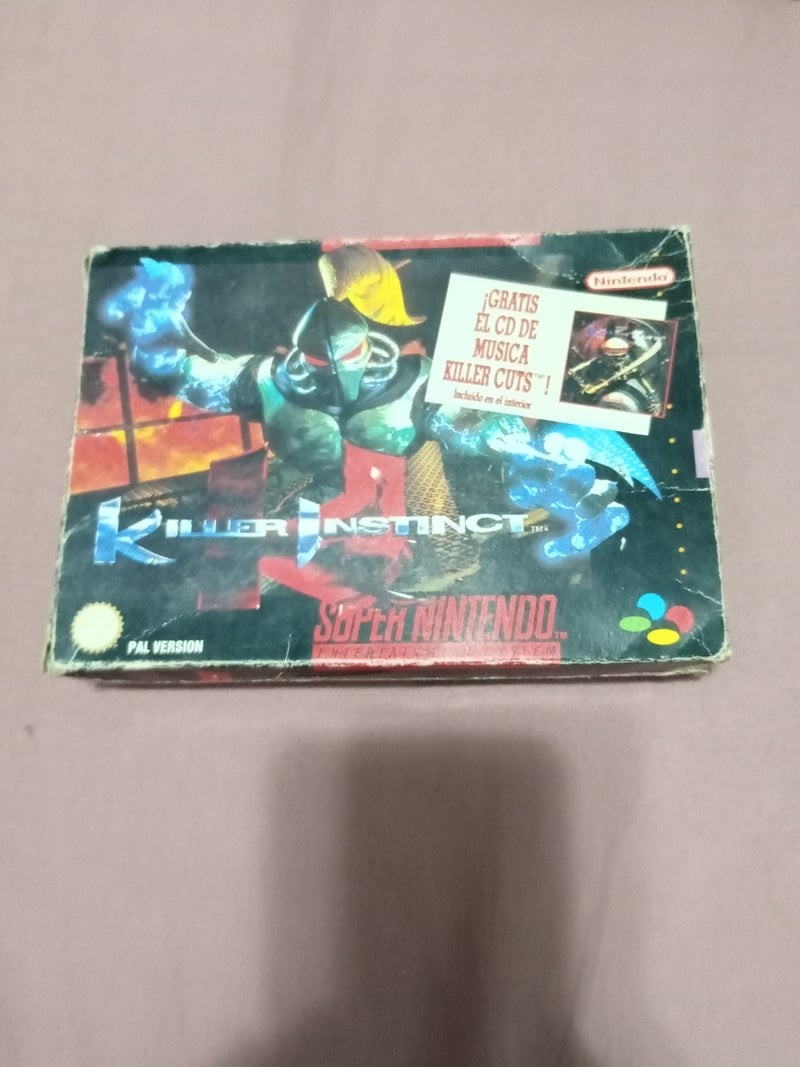 killer instinct de consola super Nintendo