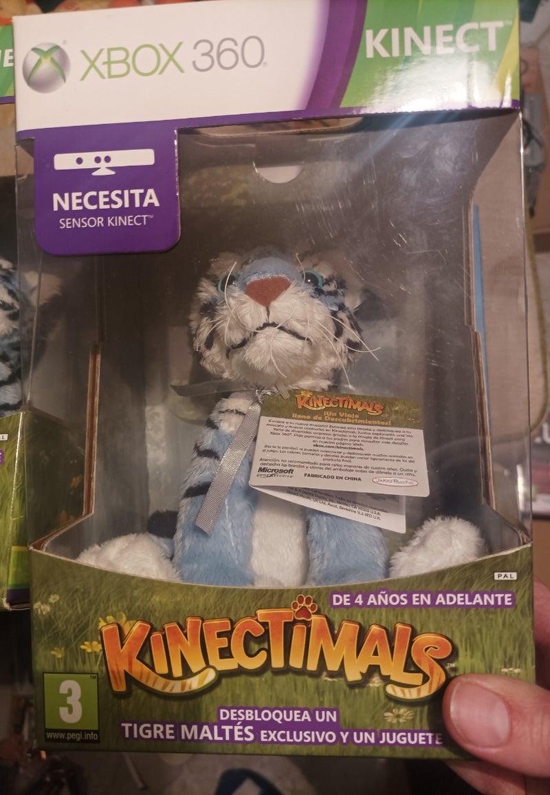 Kinectimals Xbox 360 precintado E. Especial