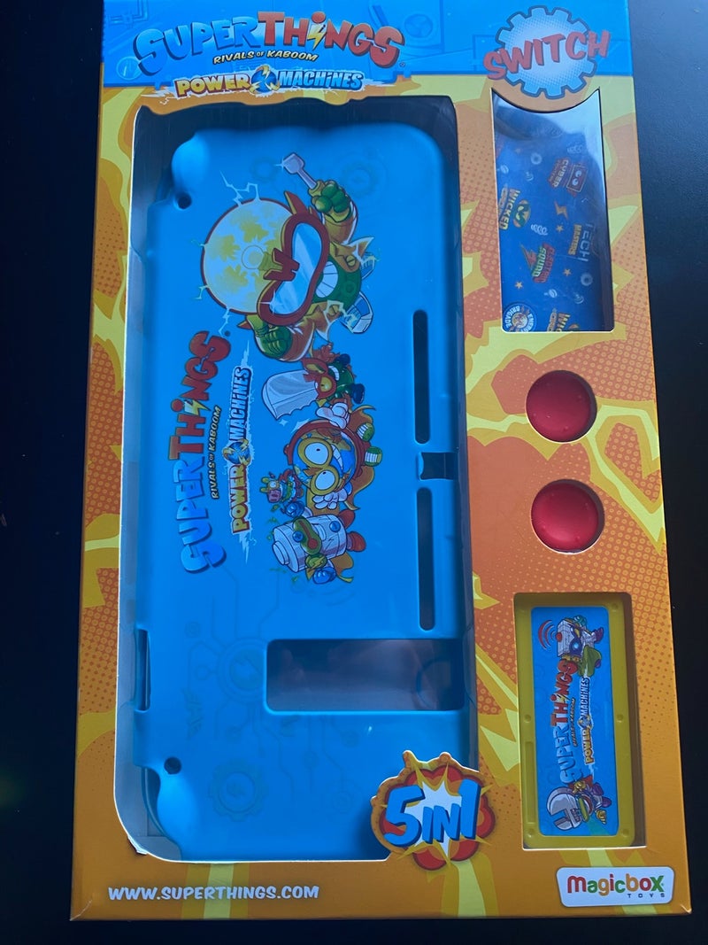 Kit Protector Superthings para Nintendo switch 