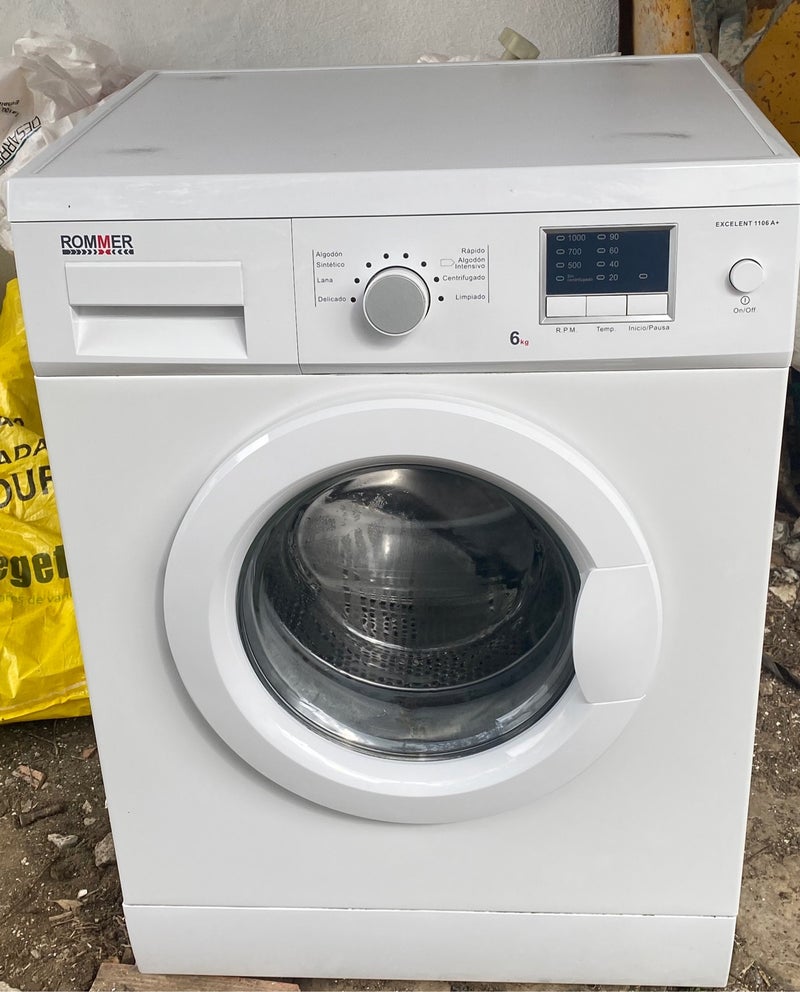 Lavadora 6 kg Rommer