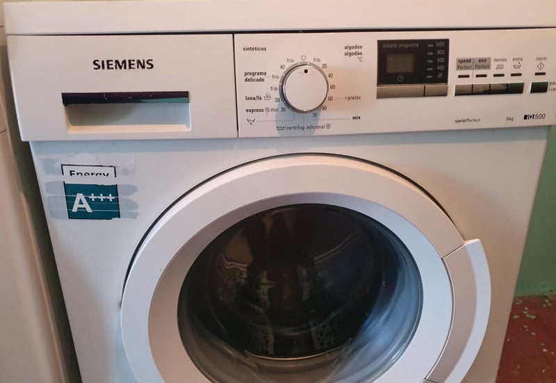 LAVADORA 8 KILOS SIEMENS INCLUIDO INSTALACIÓN 