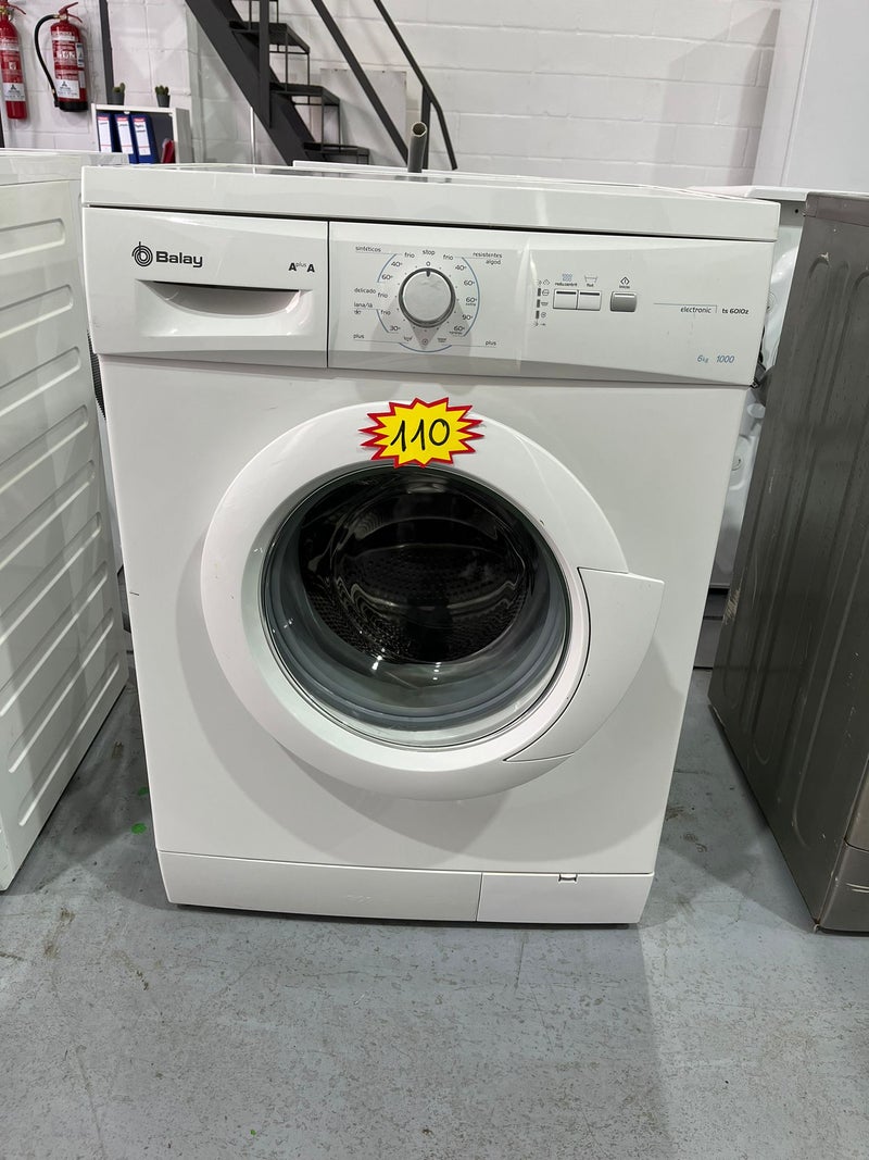 Lavadora Balay 6kg AA 1000 rpm