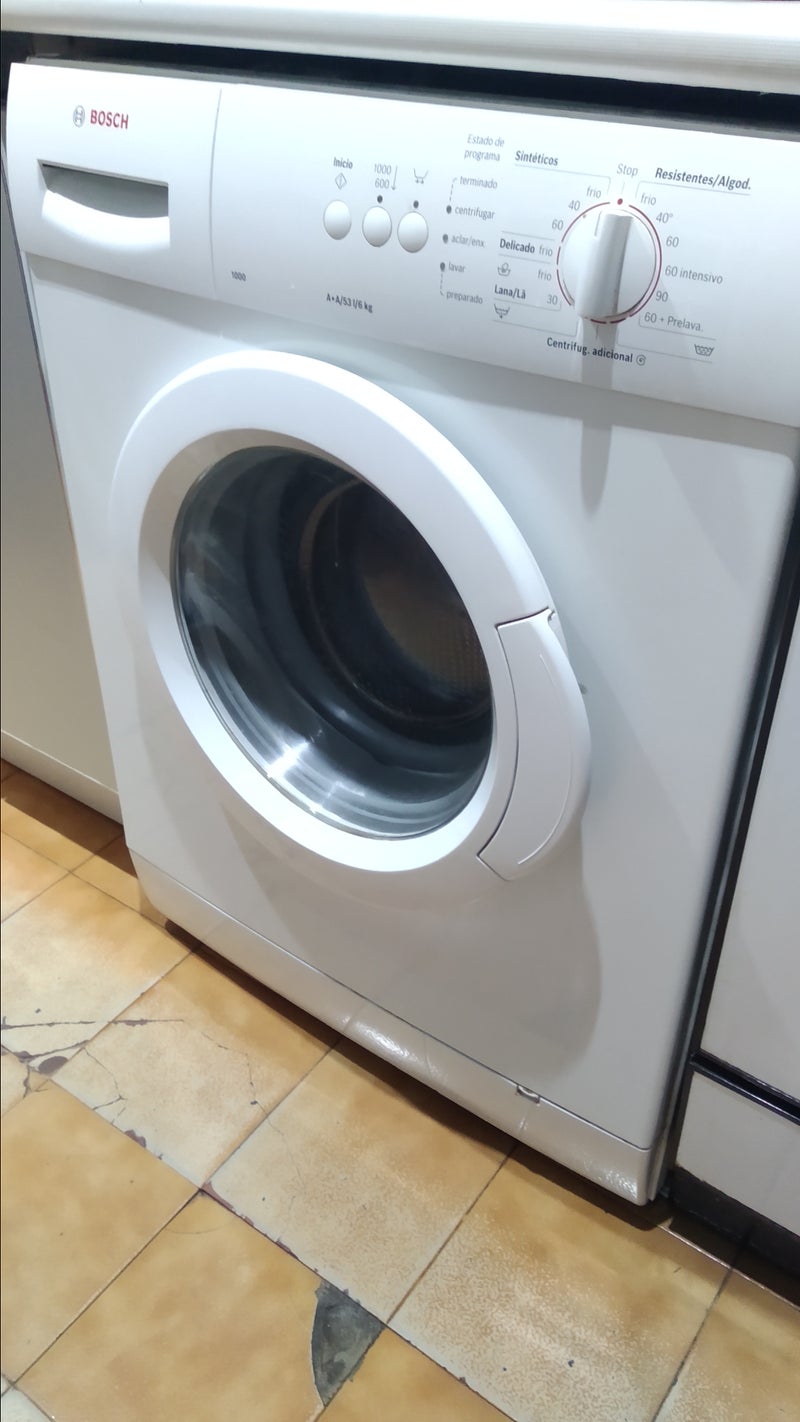 Lavadora Bosch 1000 6kg