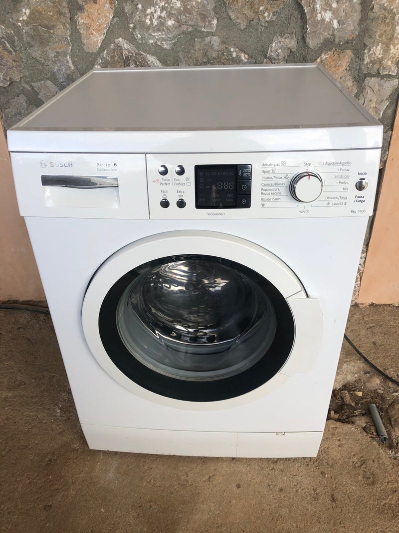 Lavadora Bosch 8kg 1400rpm