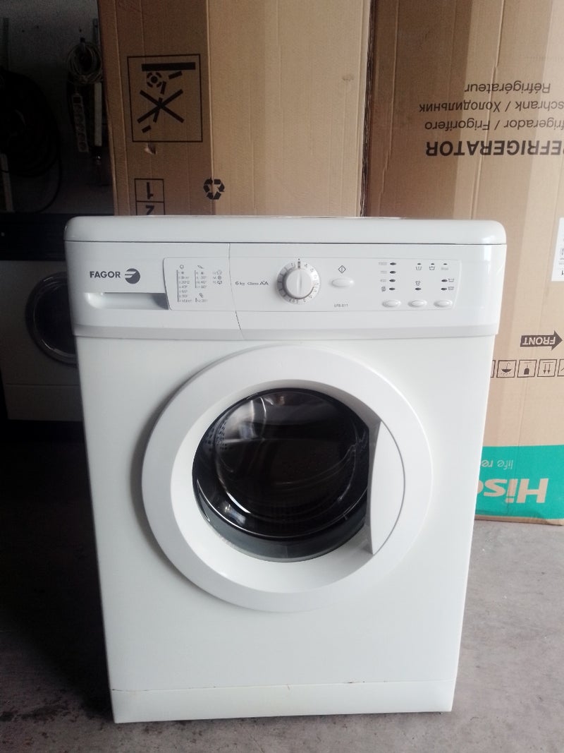 lavadora Fagor 6kg, 1000rpm. 