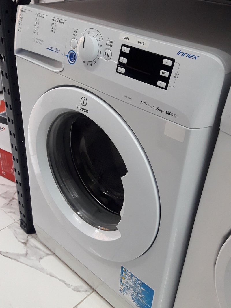 Lavadora Indesit 2.ª mano 