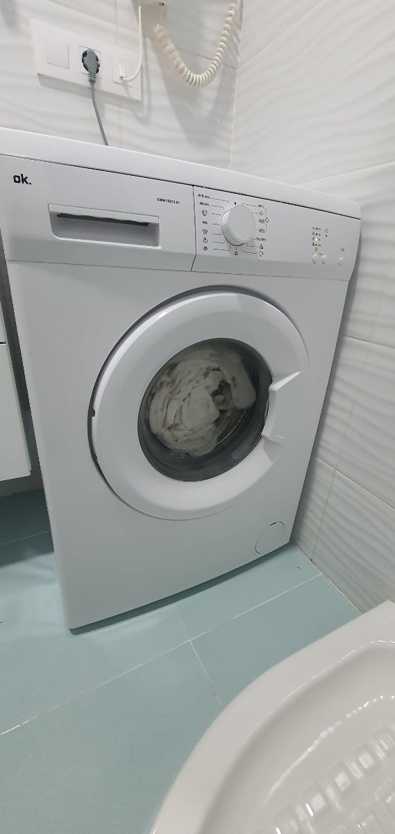 lavadora muy buena ok 8 kg 