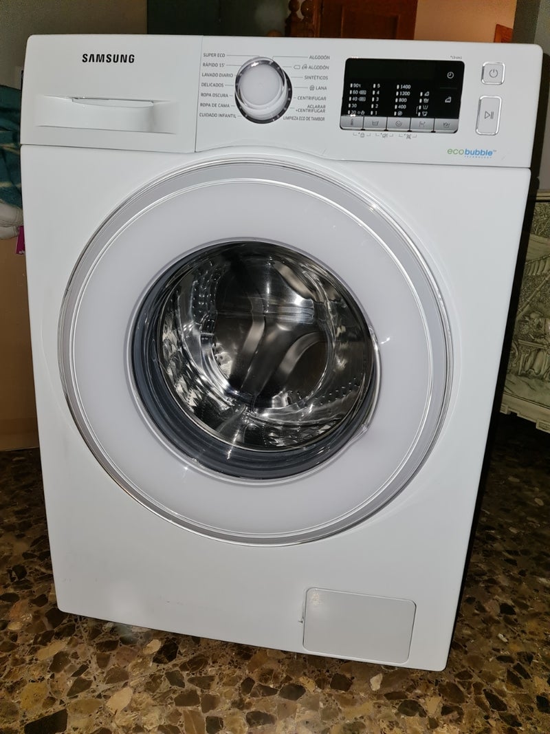 LAVADORA SAMSUNG ecobubble 8kg