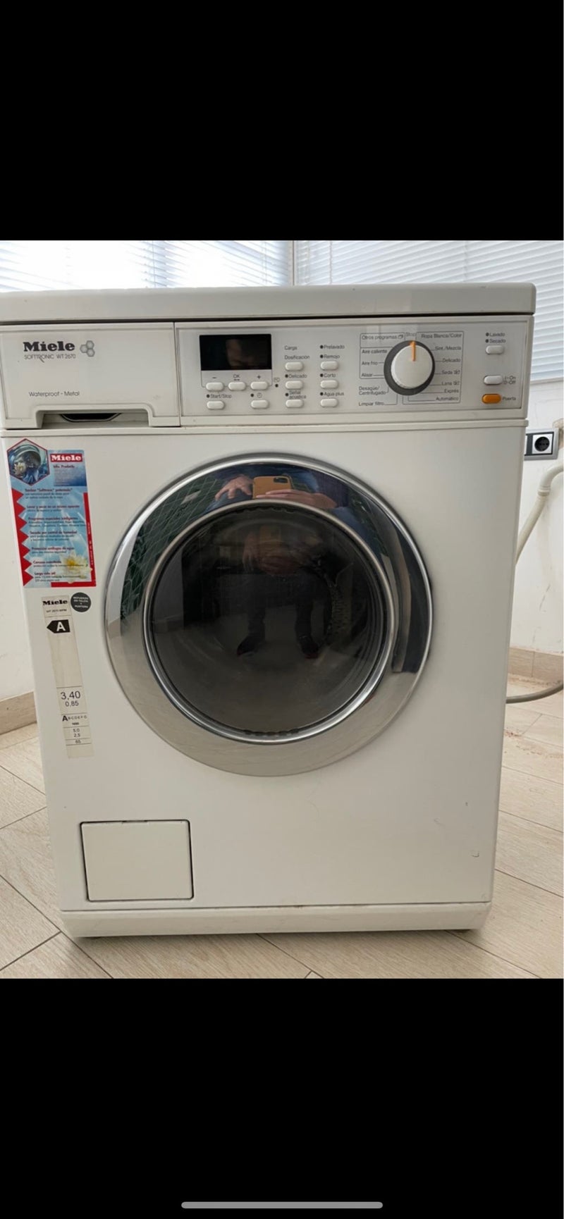 Lavadora secadora Miele
