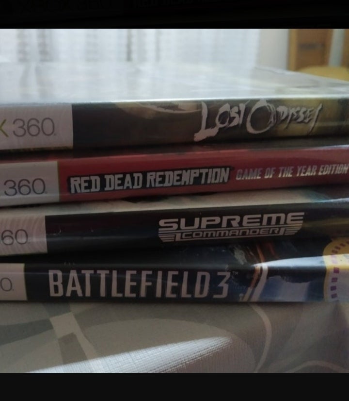 LOTE 4 VIDEOJUEGOS XBOX 360