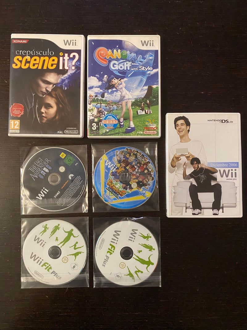 Lote 6 juegos para Nintendo Wii 