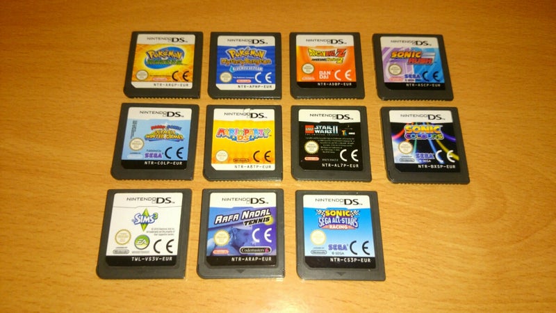 Lote de juegos Nintendo DS