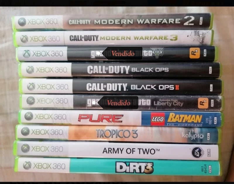 Lote de Xbox360 