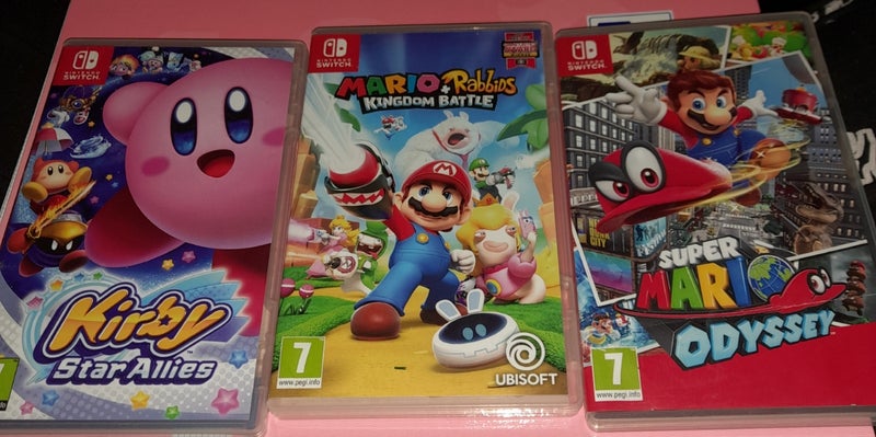 Lote juegos Nintendo Switch 