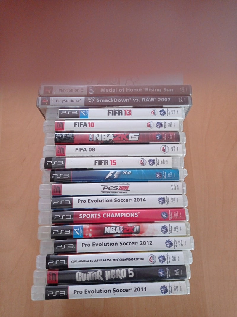 Lote juegos ps2,ps3