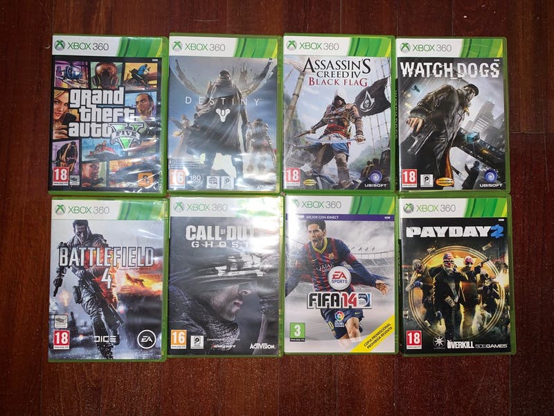 Lote Juegos Xbox 360