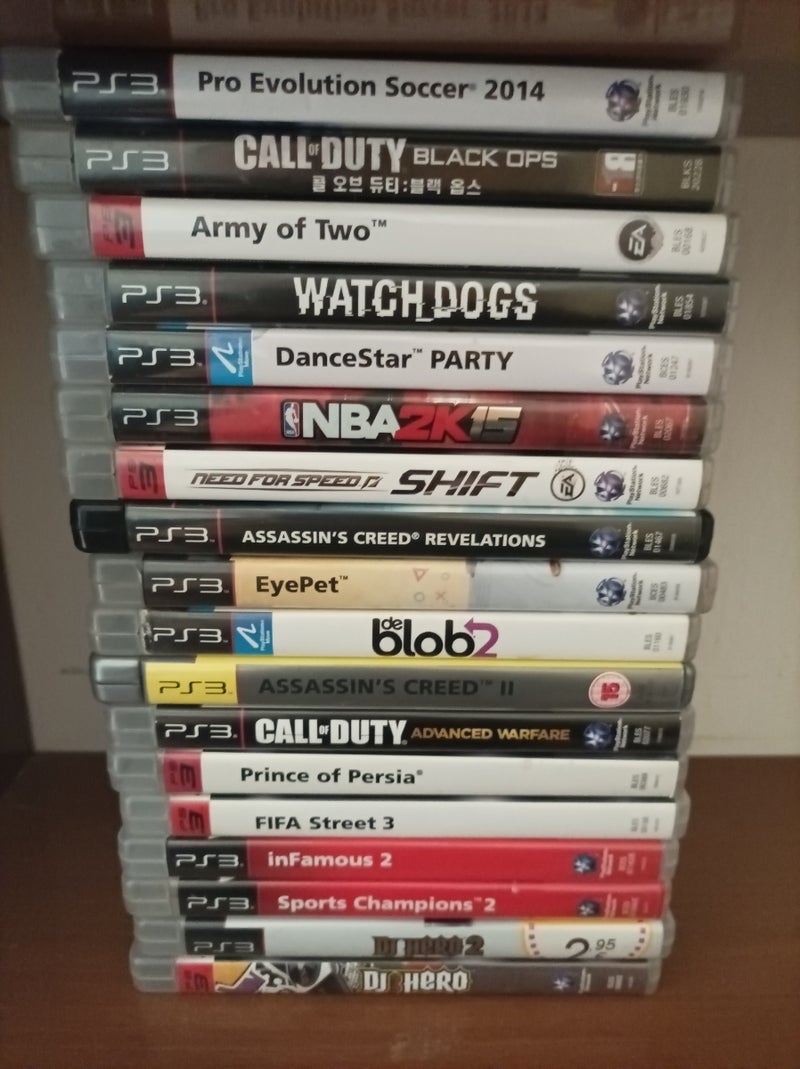lote videojuegos ps3