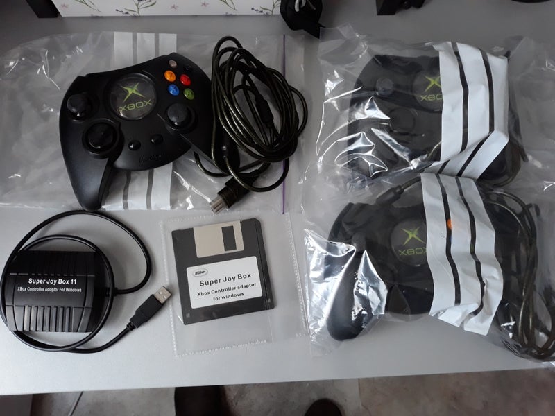 Lote XBOX Clásica (Gamepads y juego Splinter Cell)
