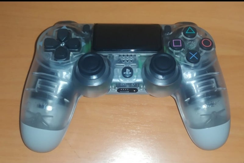 Mando PS4 Transparente Nuevo (LEER DESCRIPCIÓN)