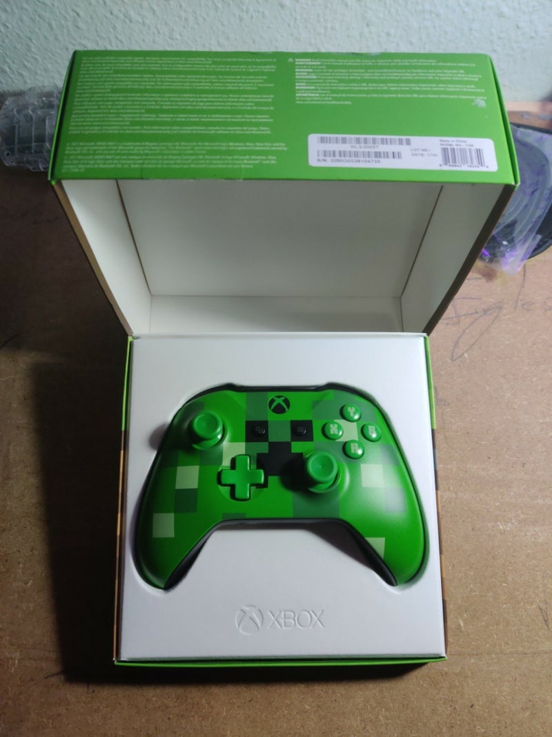 Mando Xbox Edición limitada Minecraft