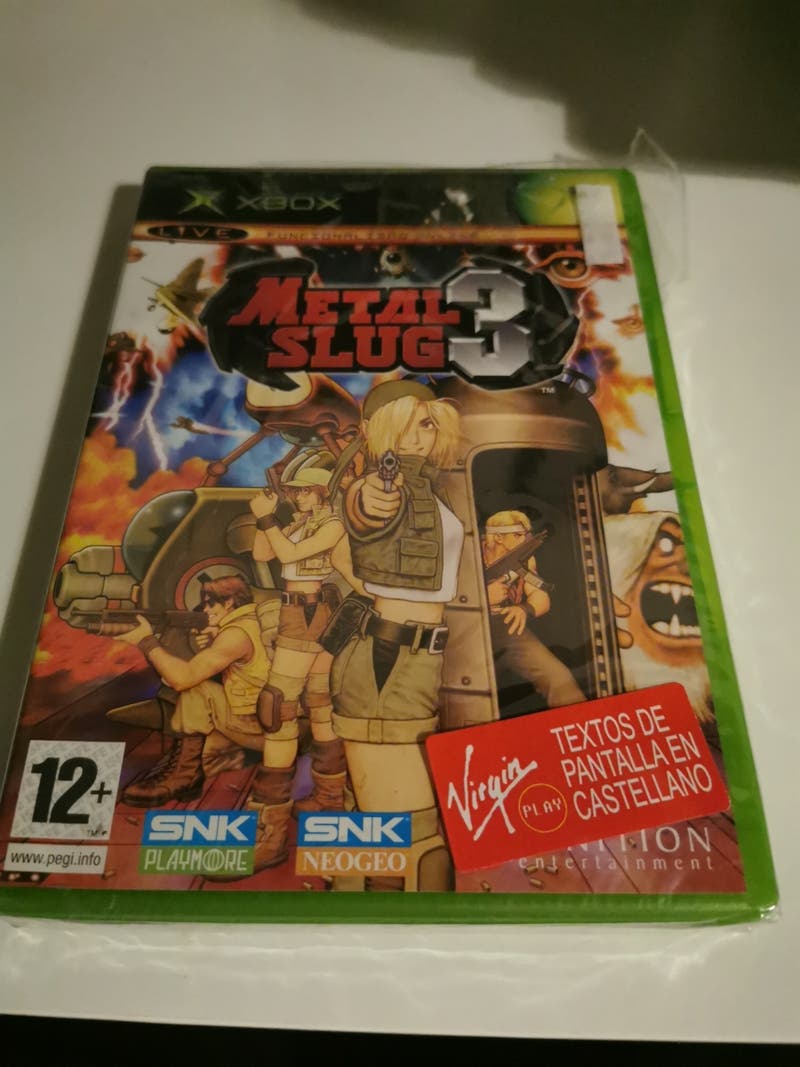metal slug 3 precintado xbox 