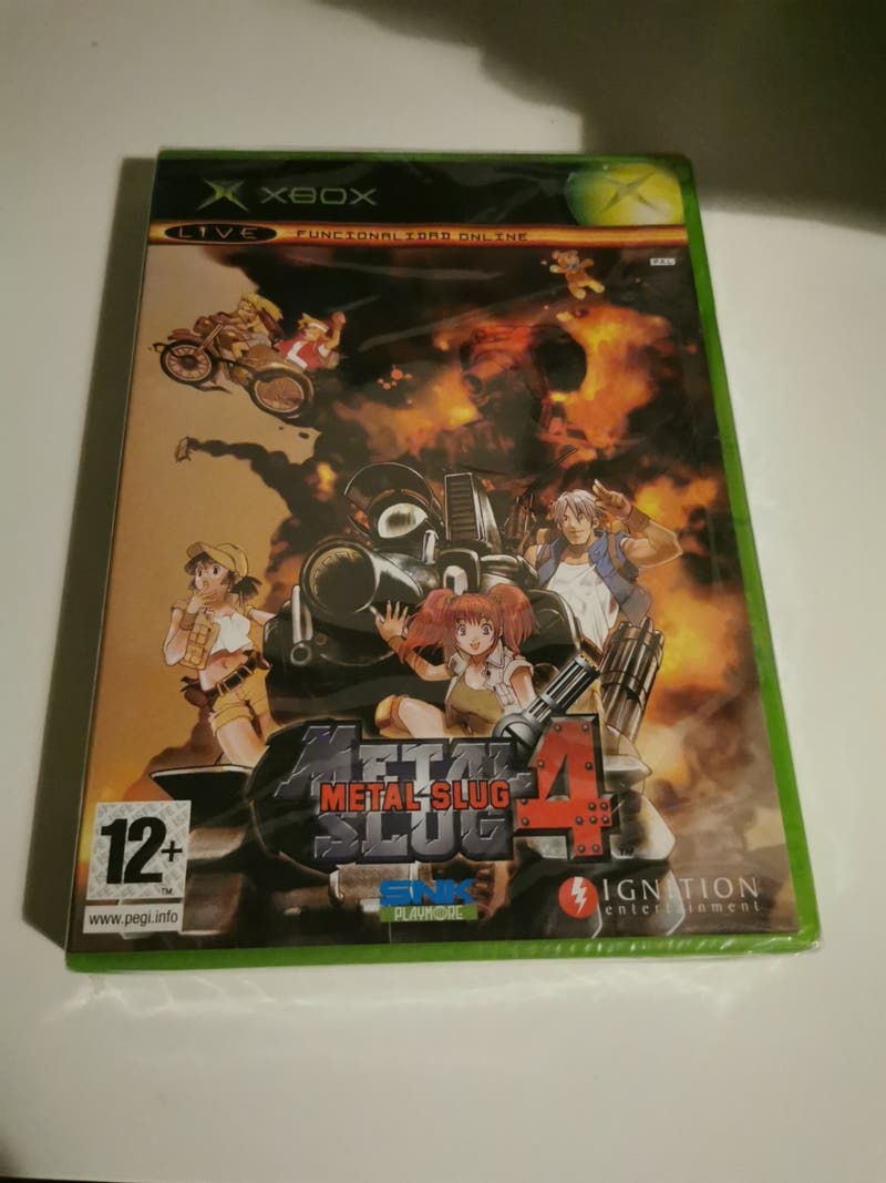 metal slug 4 Precintado xbox 