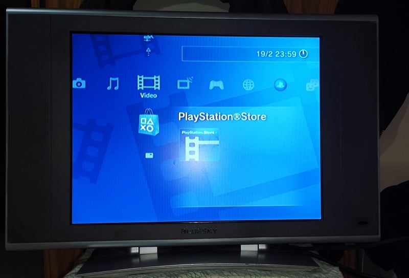monitor ,tv bluesky