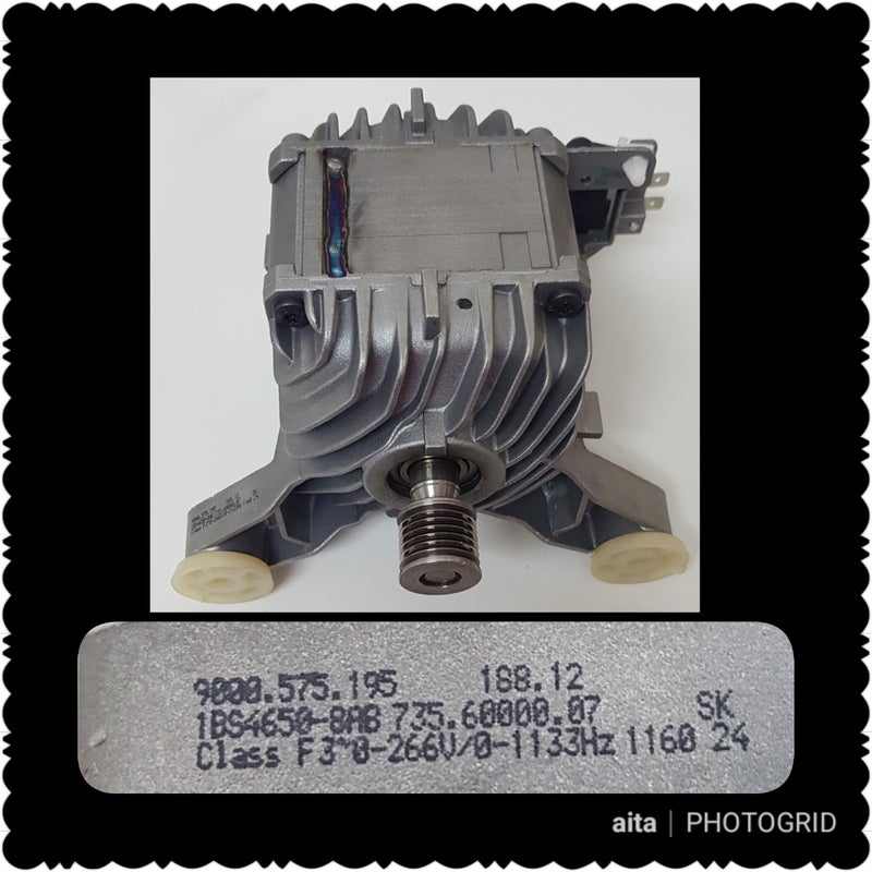 Motor + Correa Lavadora Bosch logixx8