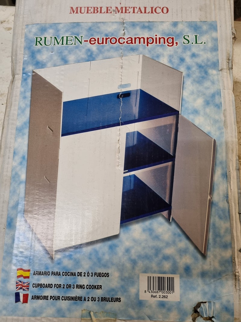 Mueble cocina camping