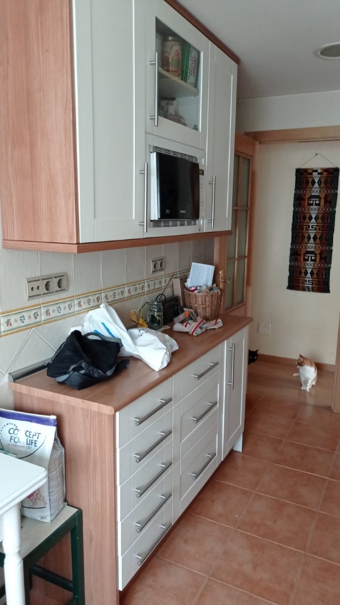 Muebles cocina desmontada.