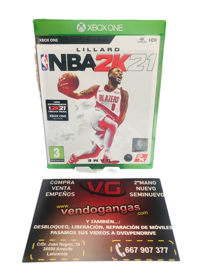 NBA 2K21 MICROSOFT XBOX ONE 