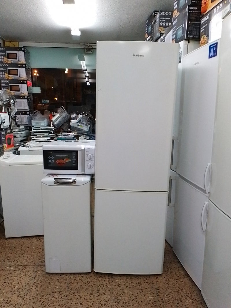 nevera + lavadora + microonda 