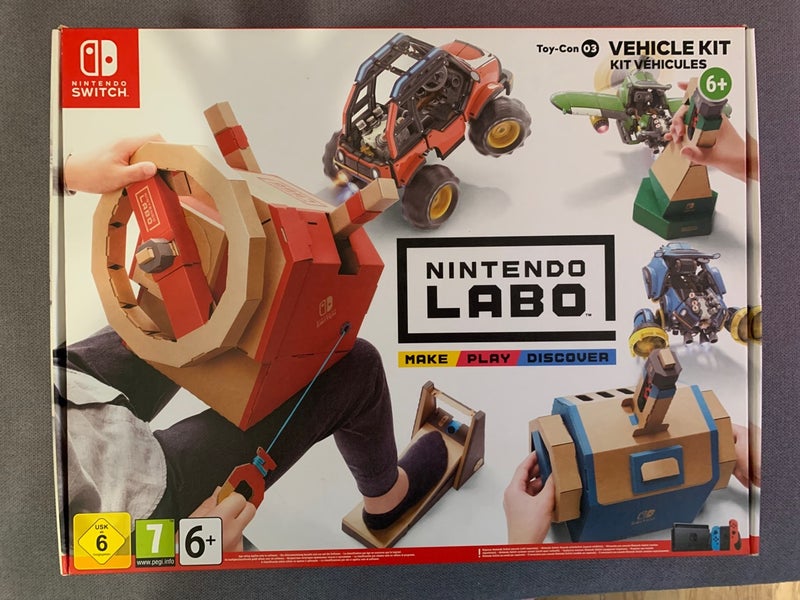 Nintendo labo kit vehículos 