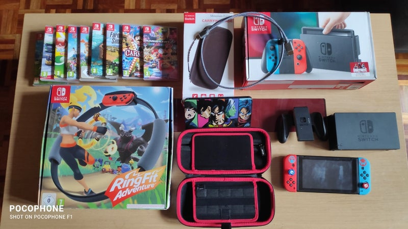 Nintendo swicht ringfit adventure