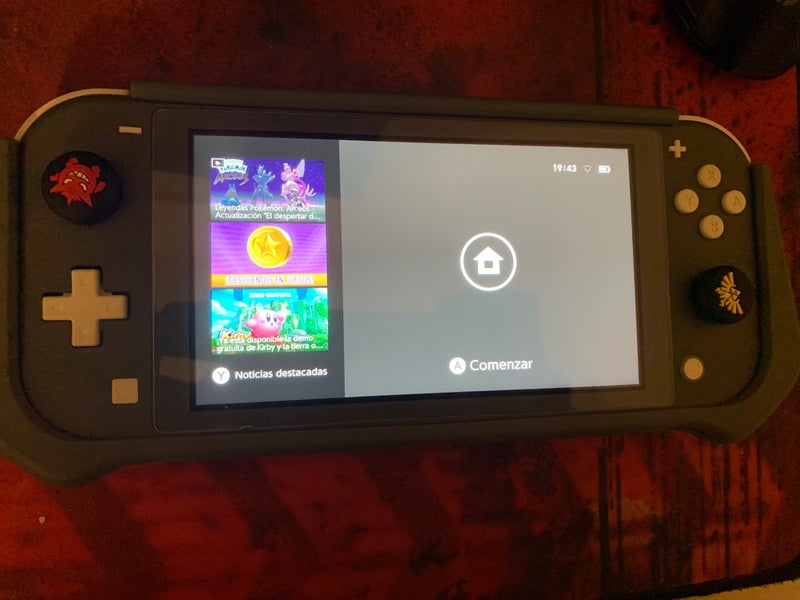 NINTENDO SWITCH LITE GRIS 
