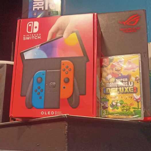 Nueva Nintendo switch + juego Mario