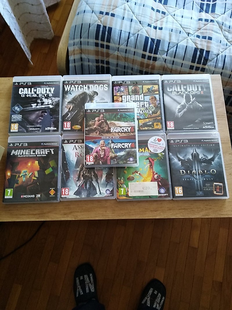OCASIÓN: Ps3 + mando + 9 juegos!! 