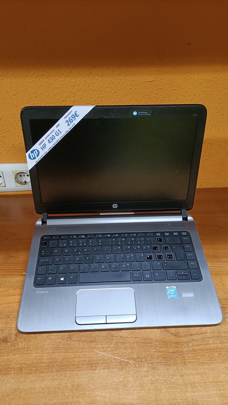 Ordenador portatil HP 430 G1 Reacondicionado