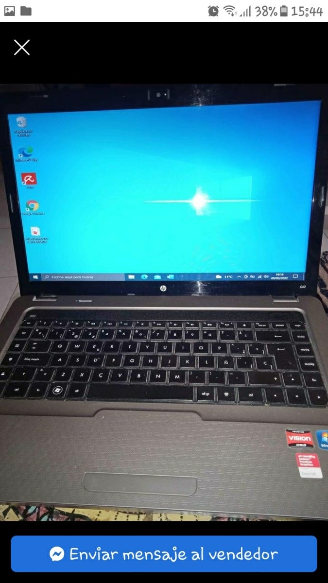 ORDENADOR PORTÁTIL HP AMD PHENON