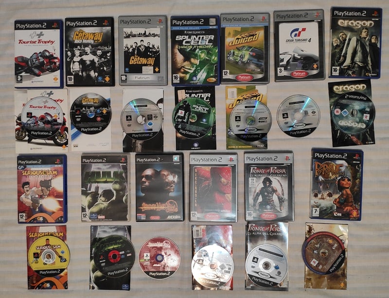 Pack 13 Juegos PS2