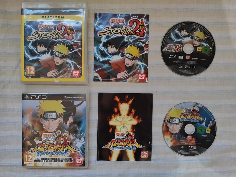 Pack 2 Juegos NARUTO PS3