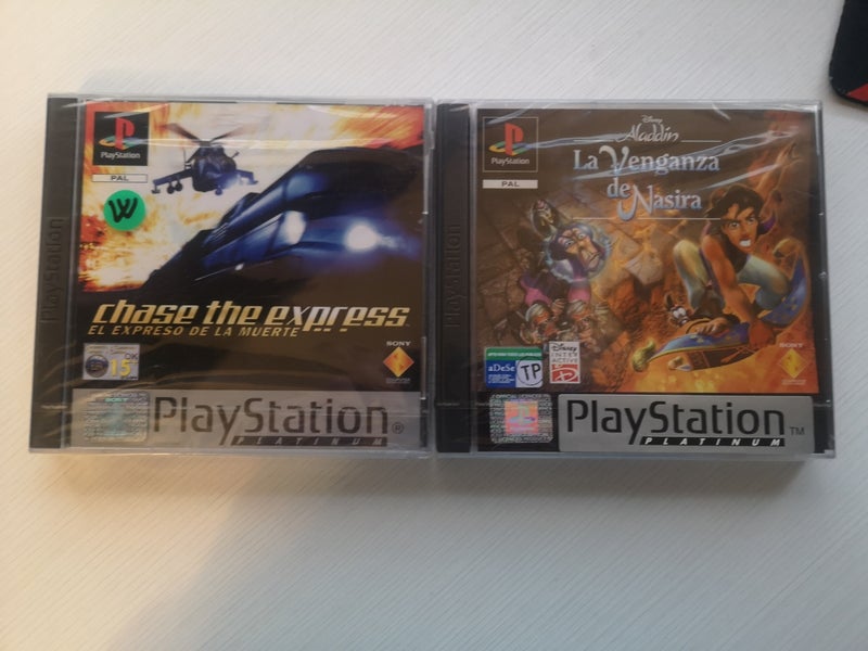 pack 2 juegos precintados ps1/psx