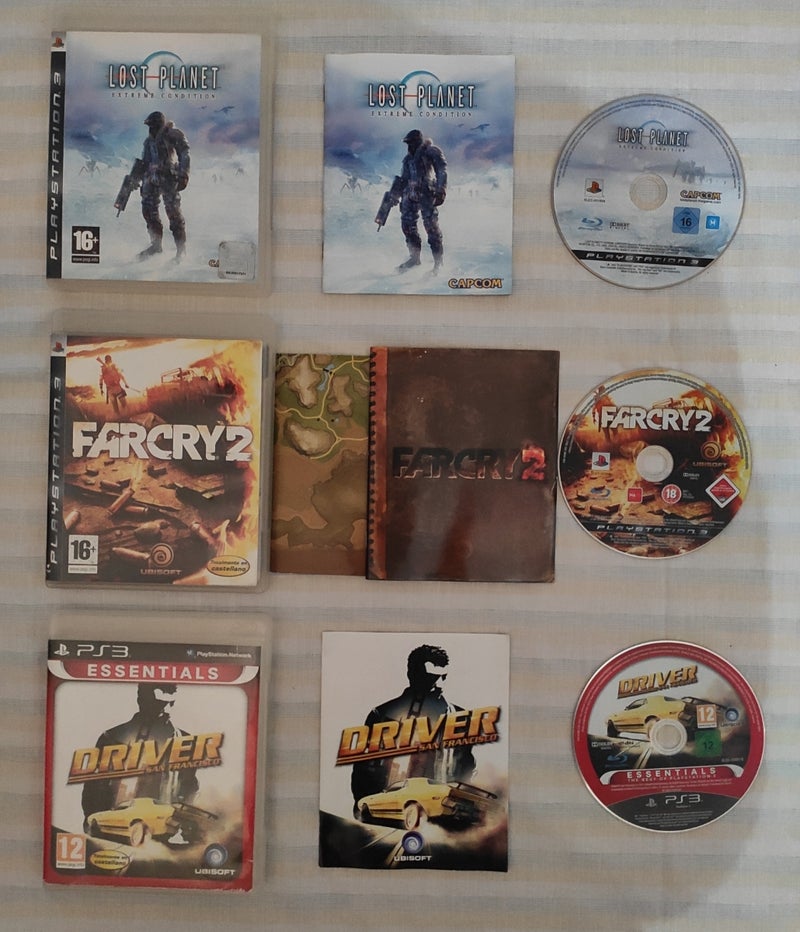 Pack 3 Juegos PS3 