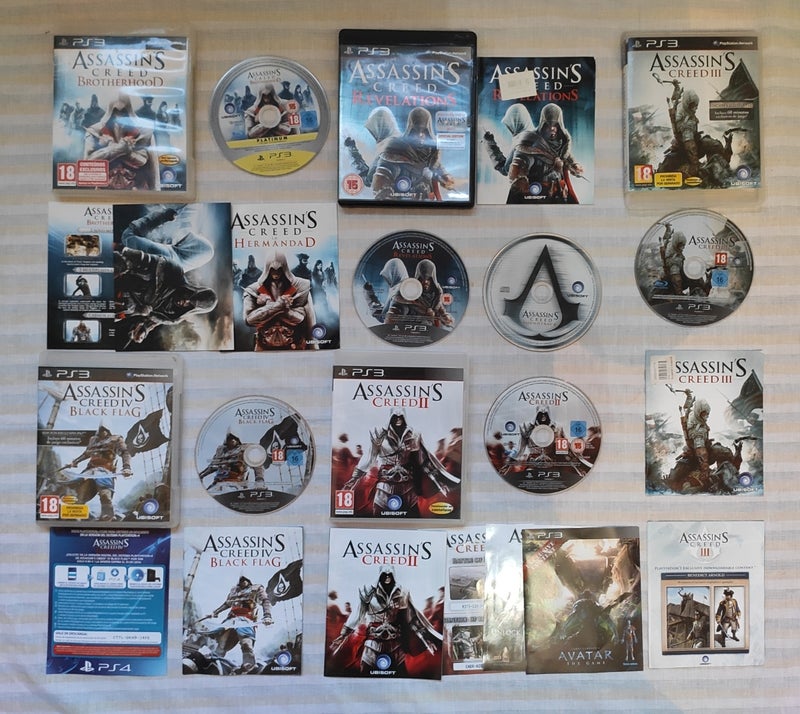 Pack 5 Juegos PS3 ASSASSIN'S CREED