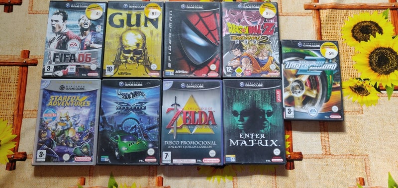 PACK 6 JUEGOS NINTENDO GAMECUBE
