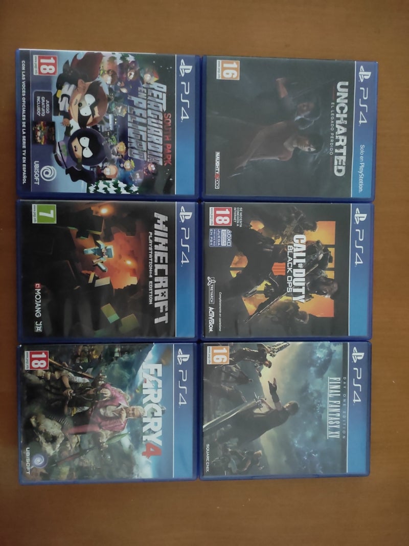 Pack de juegos para PS4