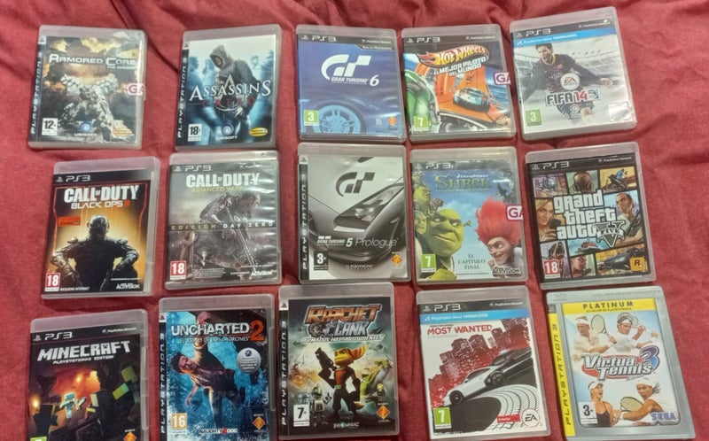 Pack de juegos ps3 