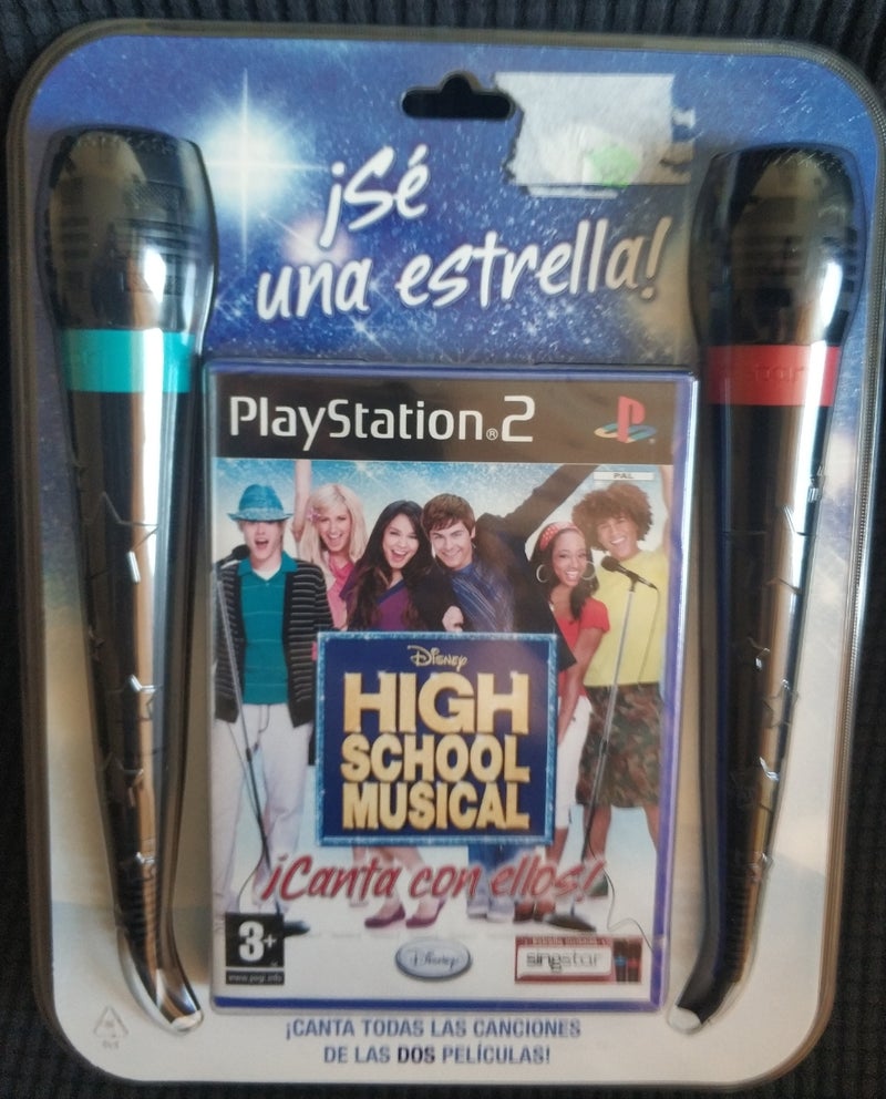 Pack Micrófonos y juego precintado Sony PS2
