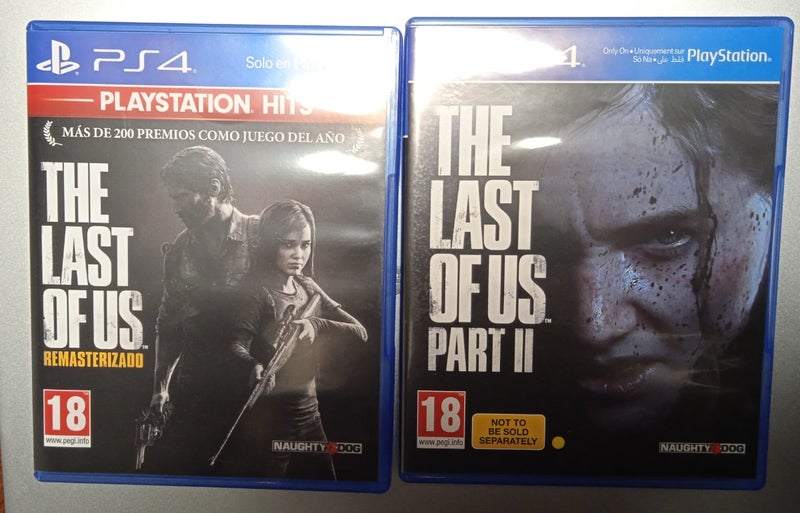 Pack the last of us 1 y 2 ps4