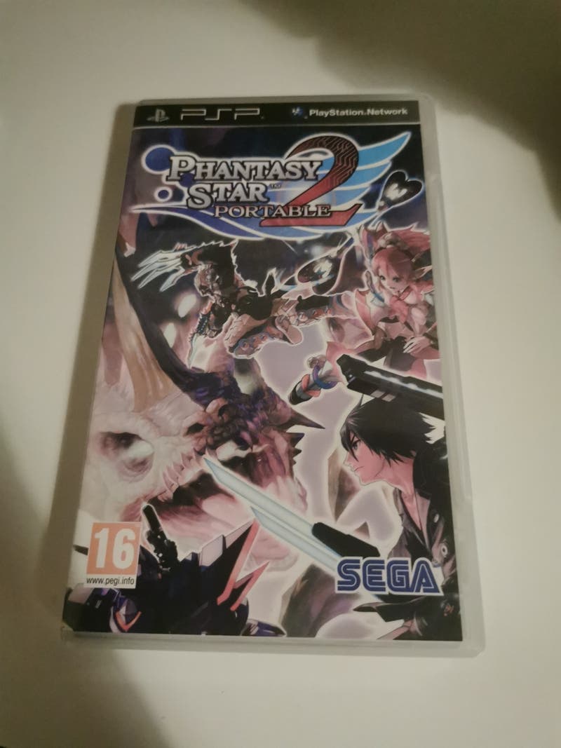 phantasy star portable 2 psp